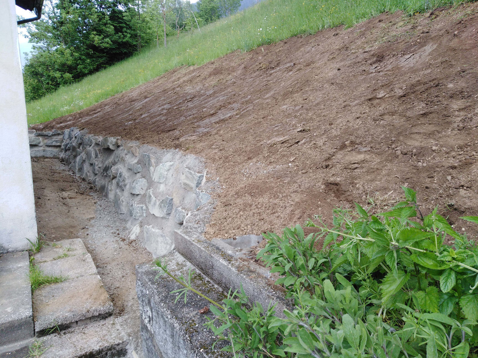 Gartenplanung von Erdbewegung Oberwandling